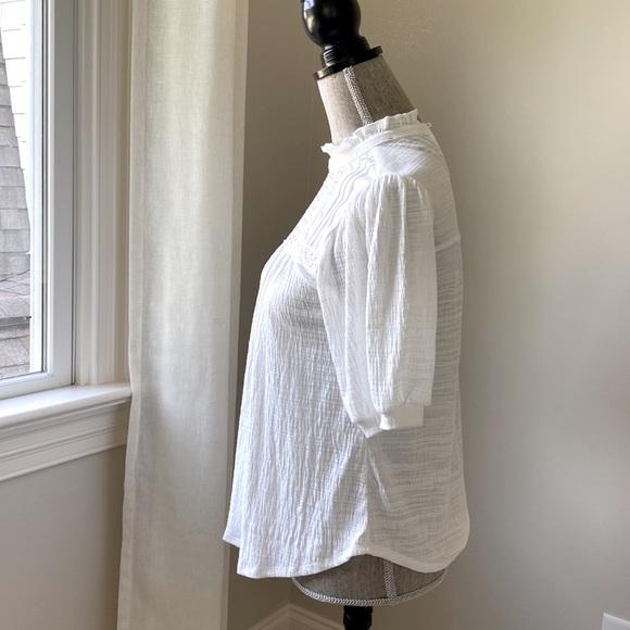 Cable & Gauge White Top - Picture 5 of 9